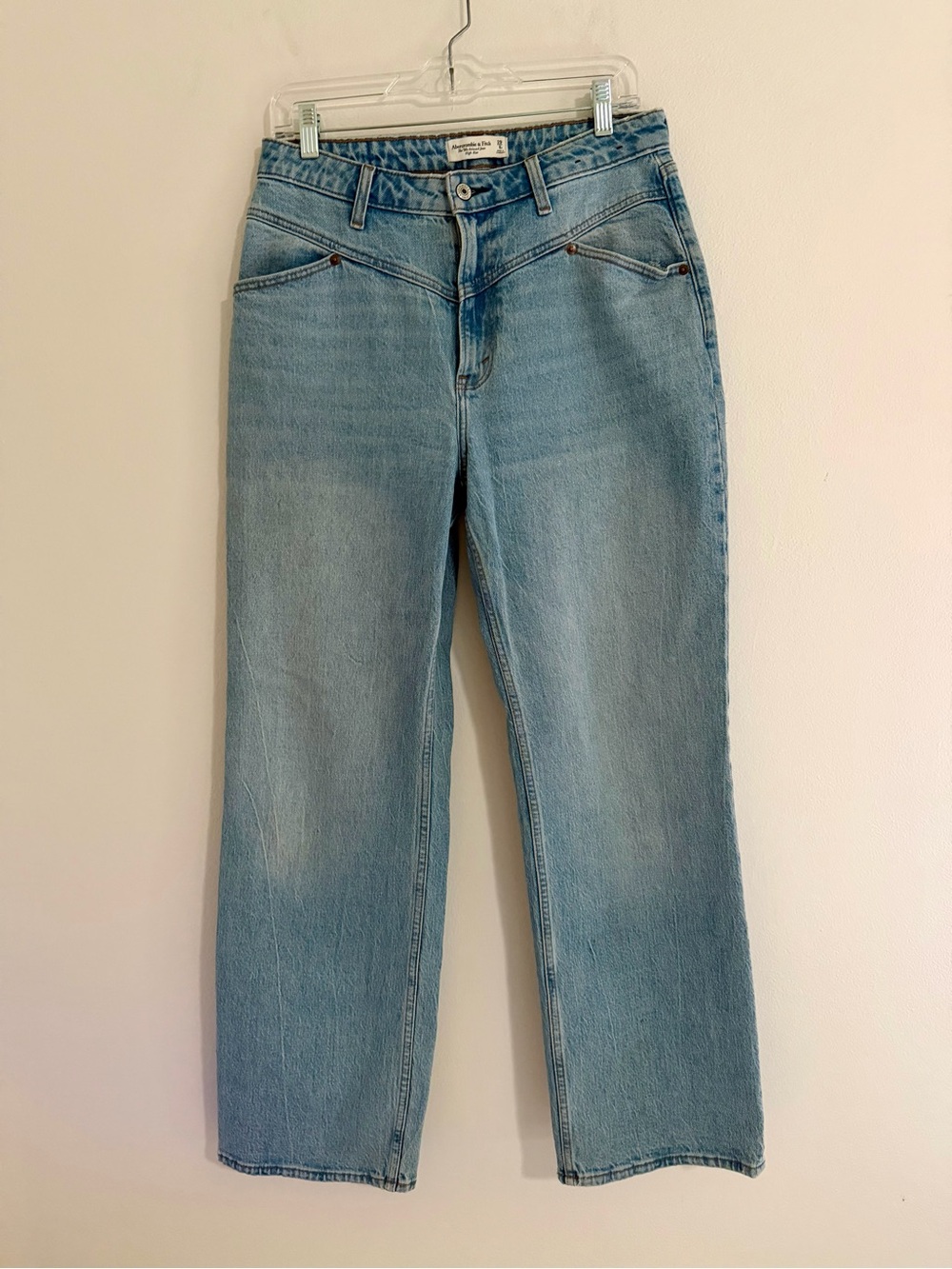 Ambercrombie & Fitch 'ops Relaxed Jean High Rise Curve Size 29/8R